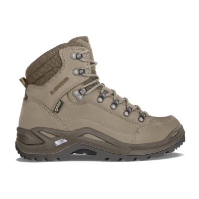 Lowa Renegade GTX Mid Heren - Wandelschoenen Khaki / Koffie IFMBAL396